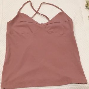 Emilia George serena cami top/camisole size M real lovely soft pink